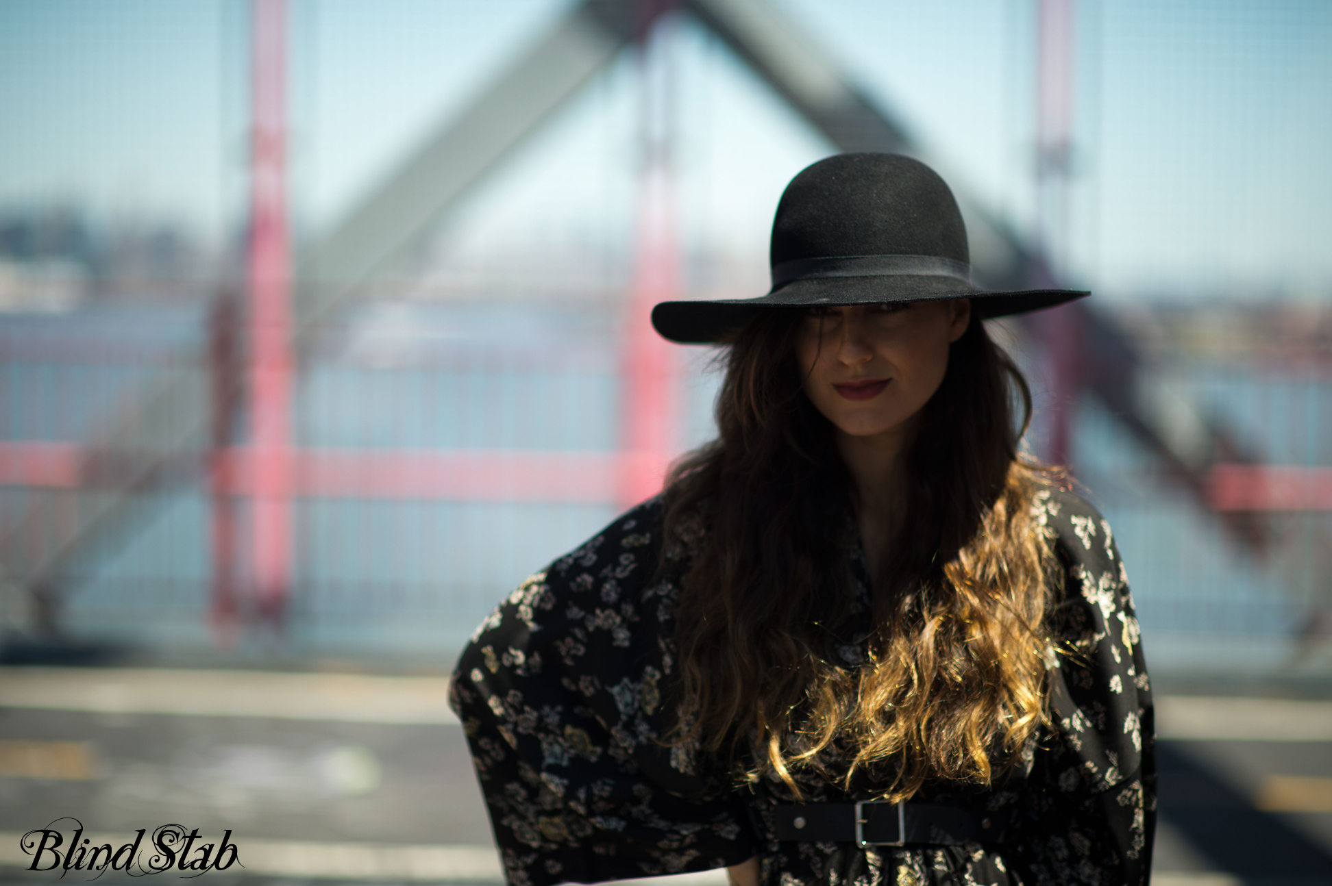 Kimono-Streetstyle-Williamsburg-Wide-Brim-Hat