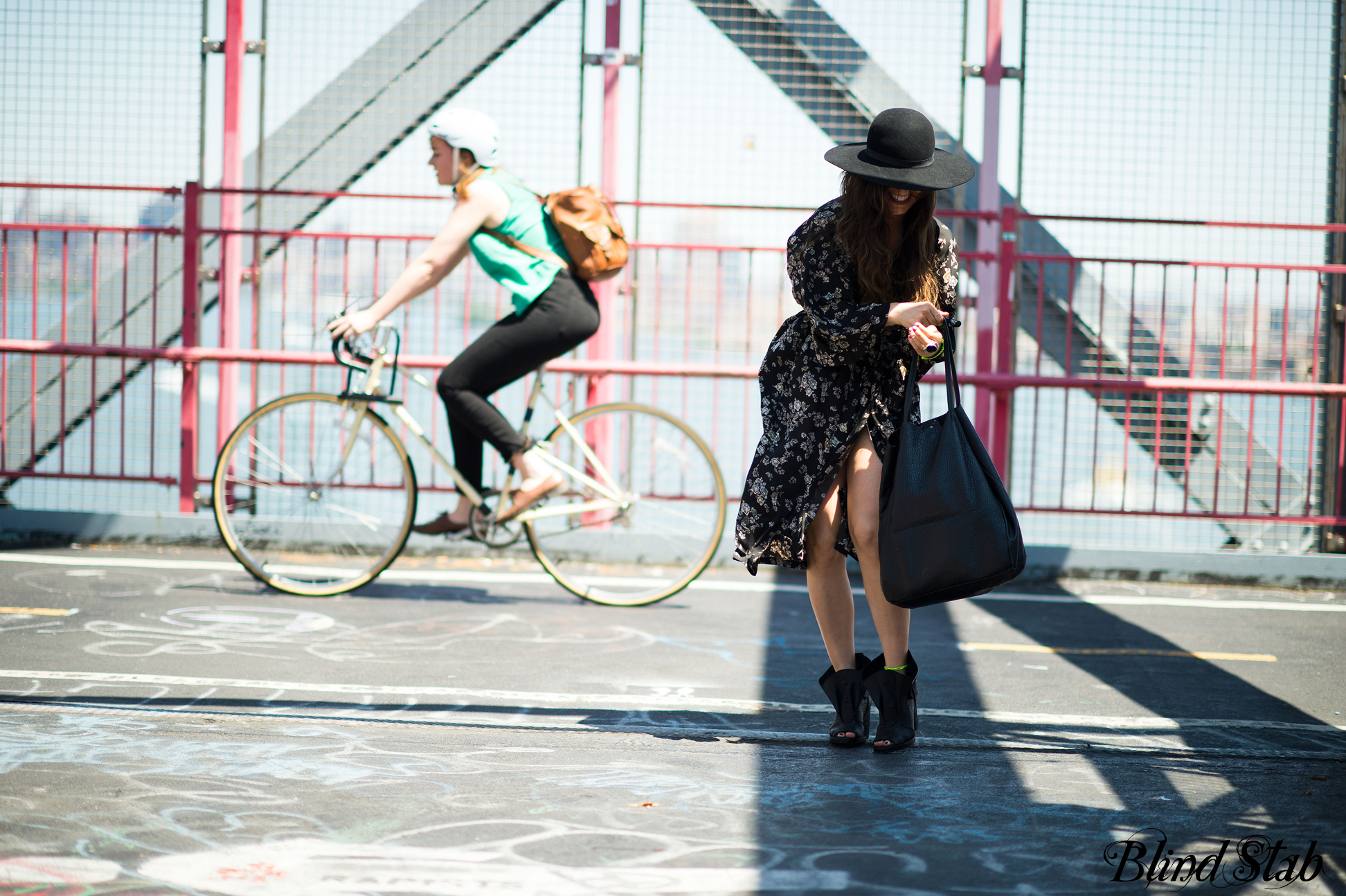 Kimono-Streetstyle-Williamsburg-Wide-Brim-Hat