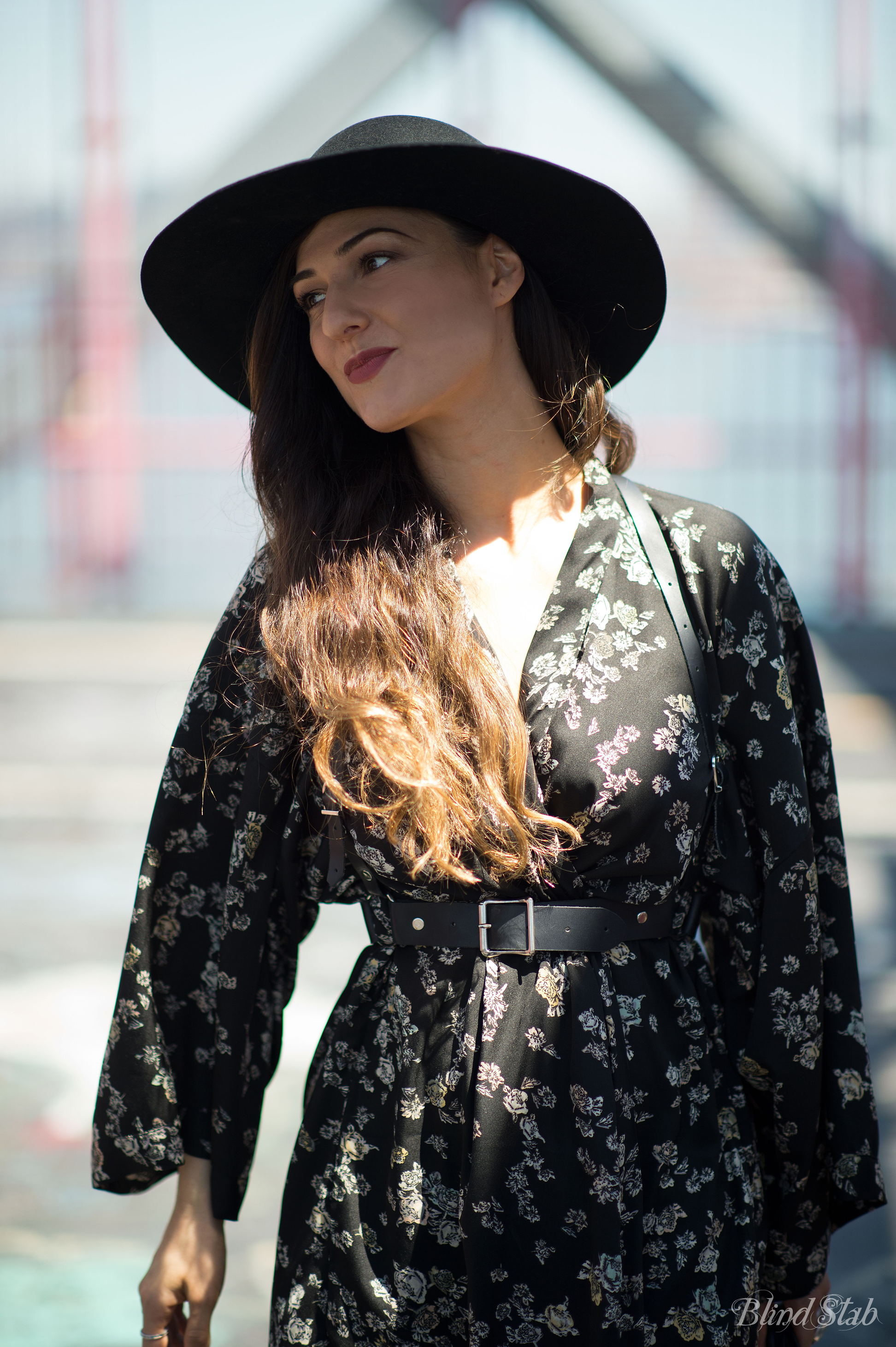 Kimono-Streetstyle-Williamsburg-Wide-Brim-Hat