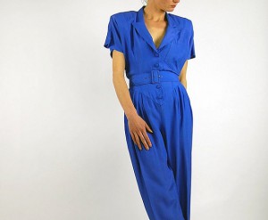 Blind-Stab-Etsy-Vintage-Electric-Blue-Jumpsuit