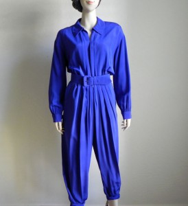 Blind-Stab-Etsy-Vintage-Electric-Blue-Jumpsuit