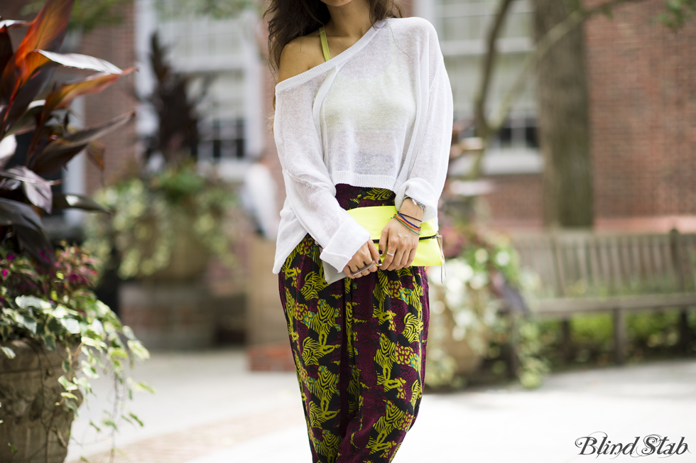 Neon-Blogger-Acne-Sweater-Pattern-Pants