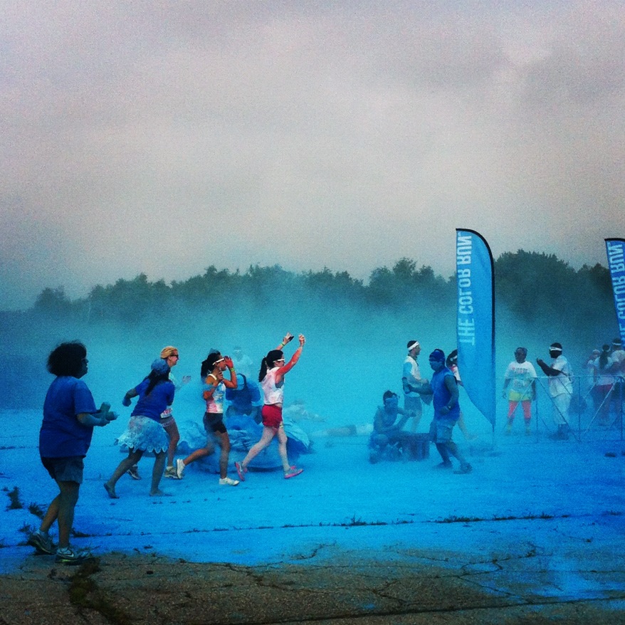 2012-NYC-Blue-Paint-Race