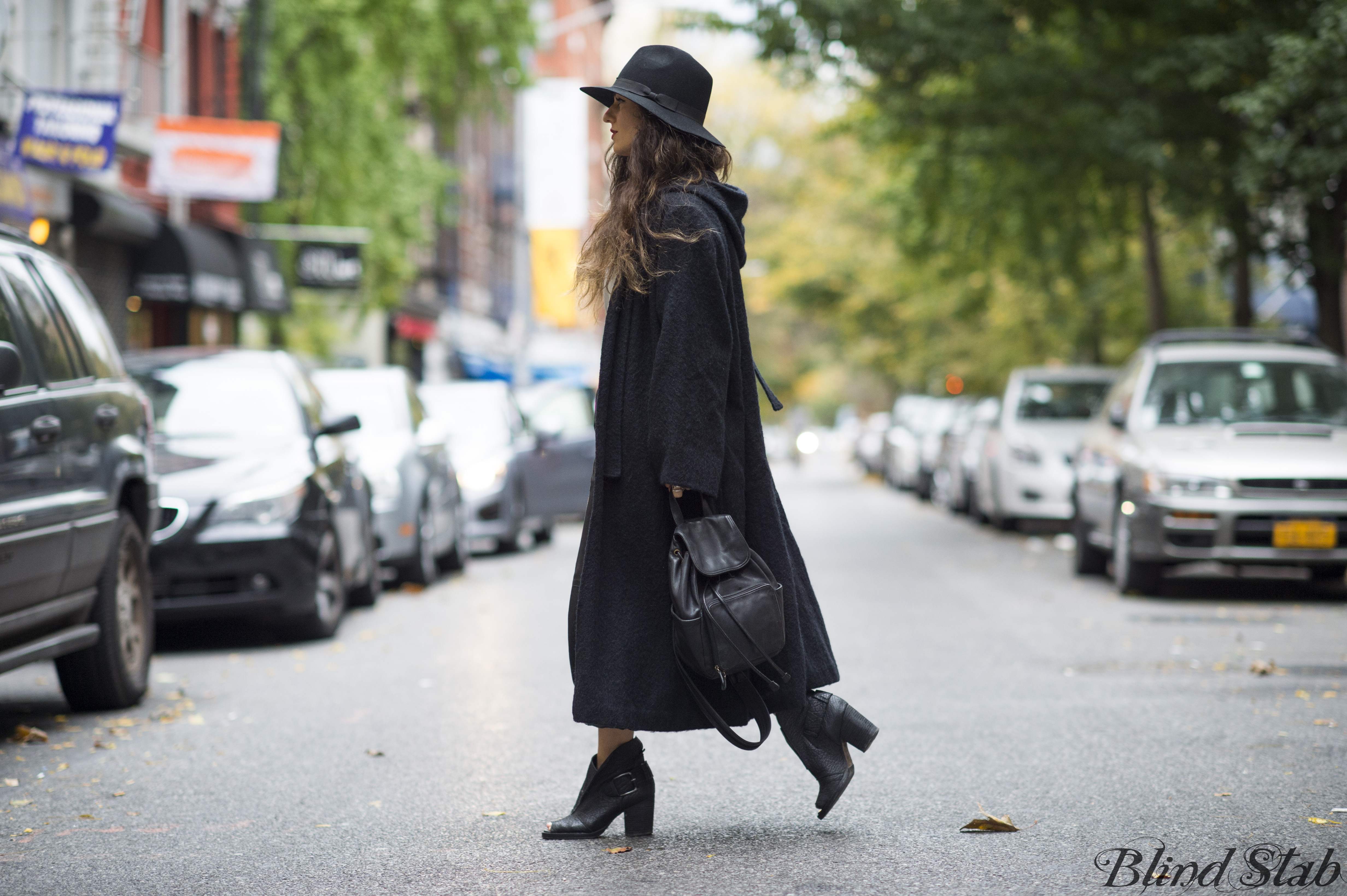 Leather-Pants-Fedora-Ombre-Hair