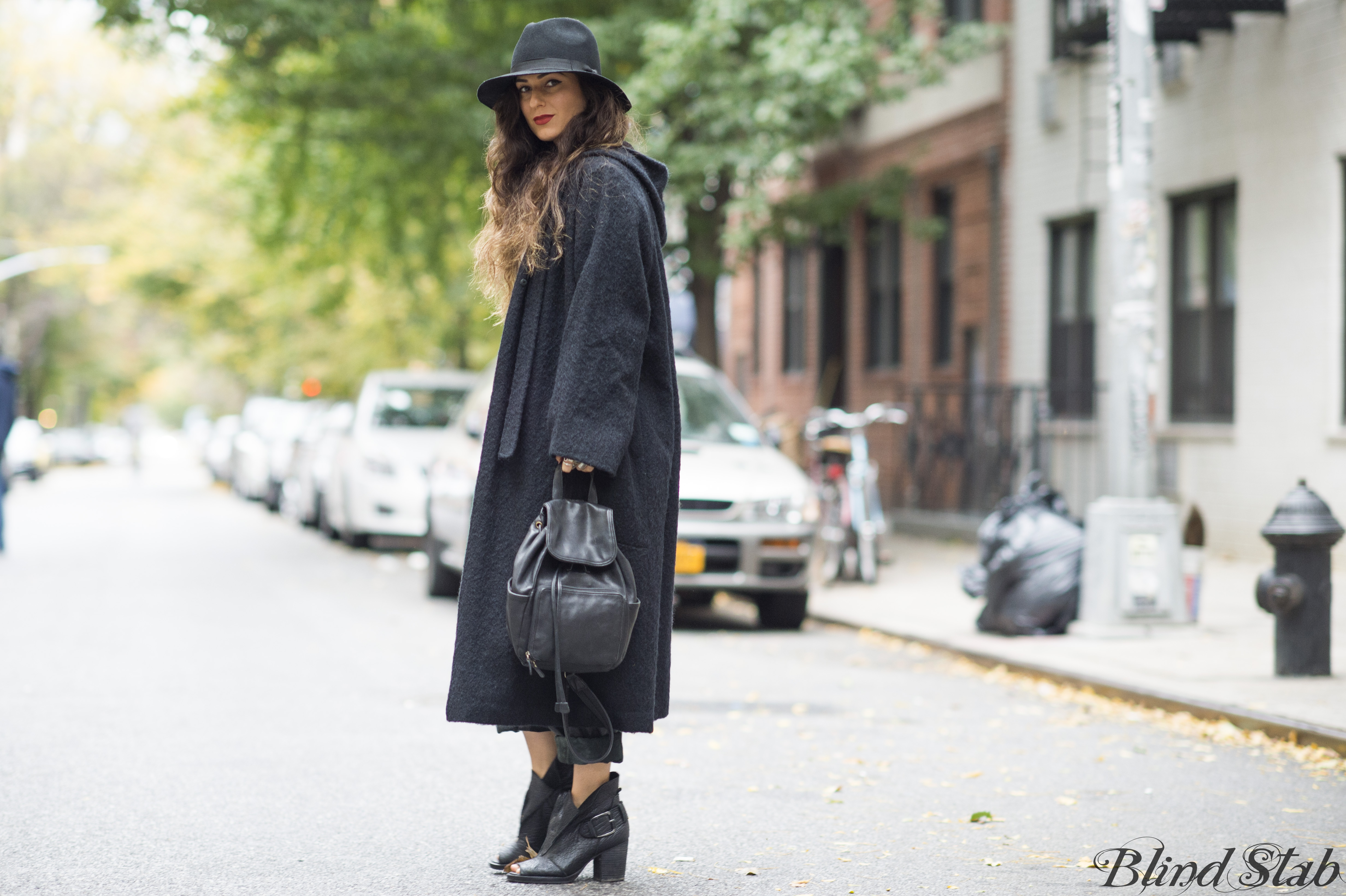 Leather-Pants-Fedora-Ombre-Hair