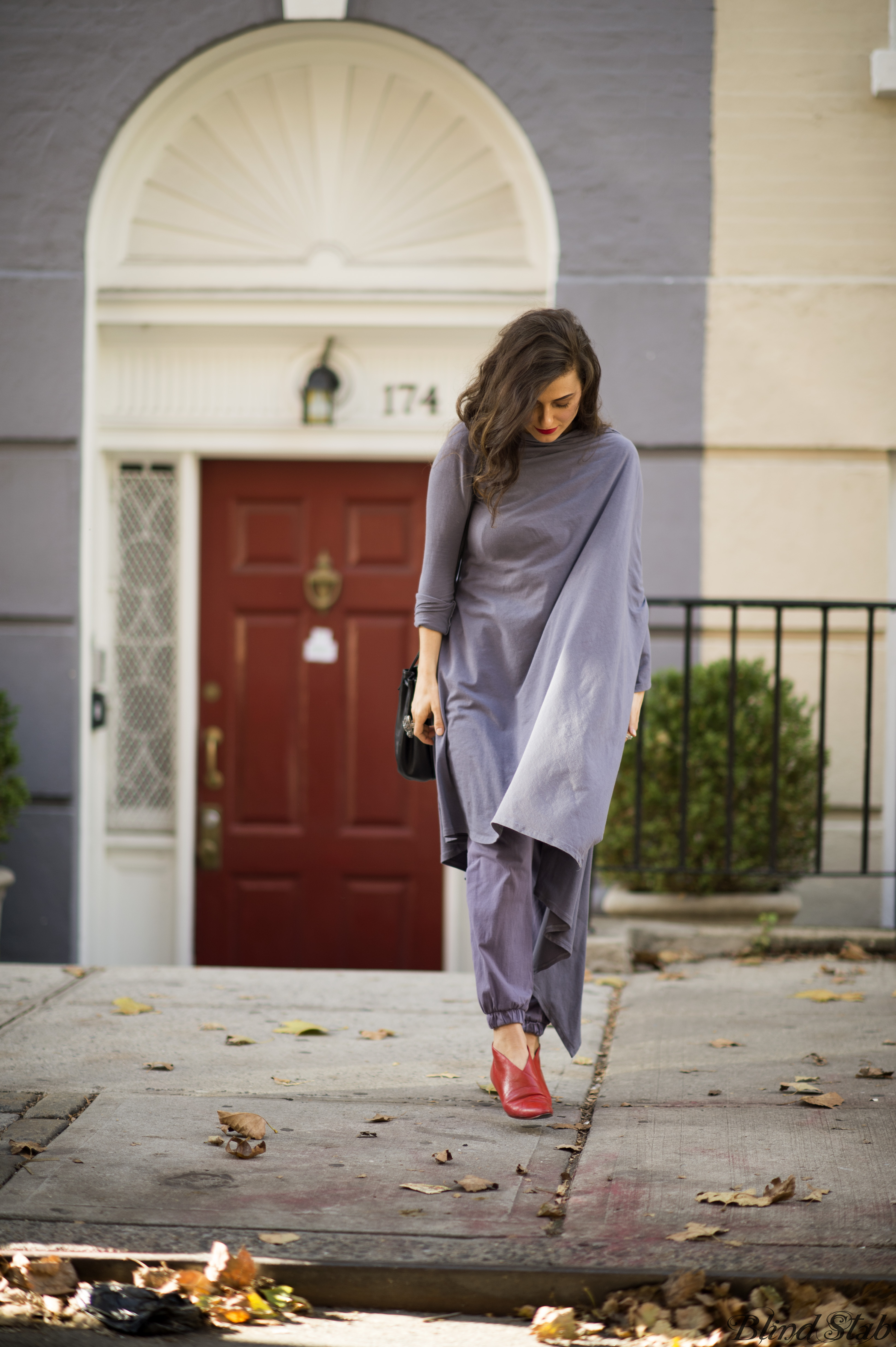 Red-Ankle-Boots-Long-Hair