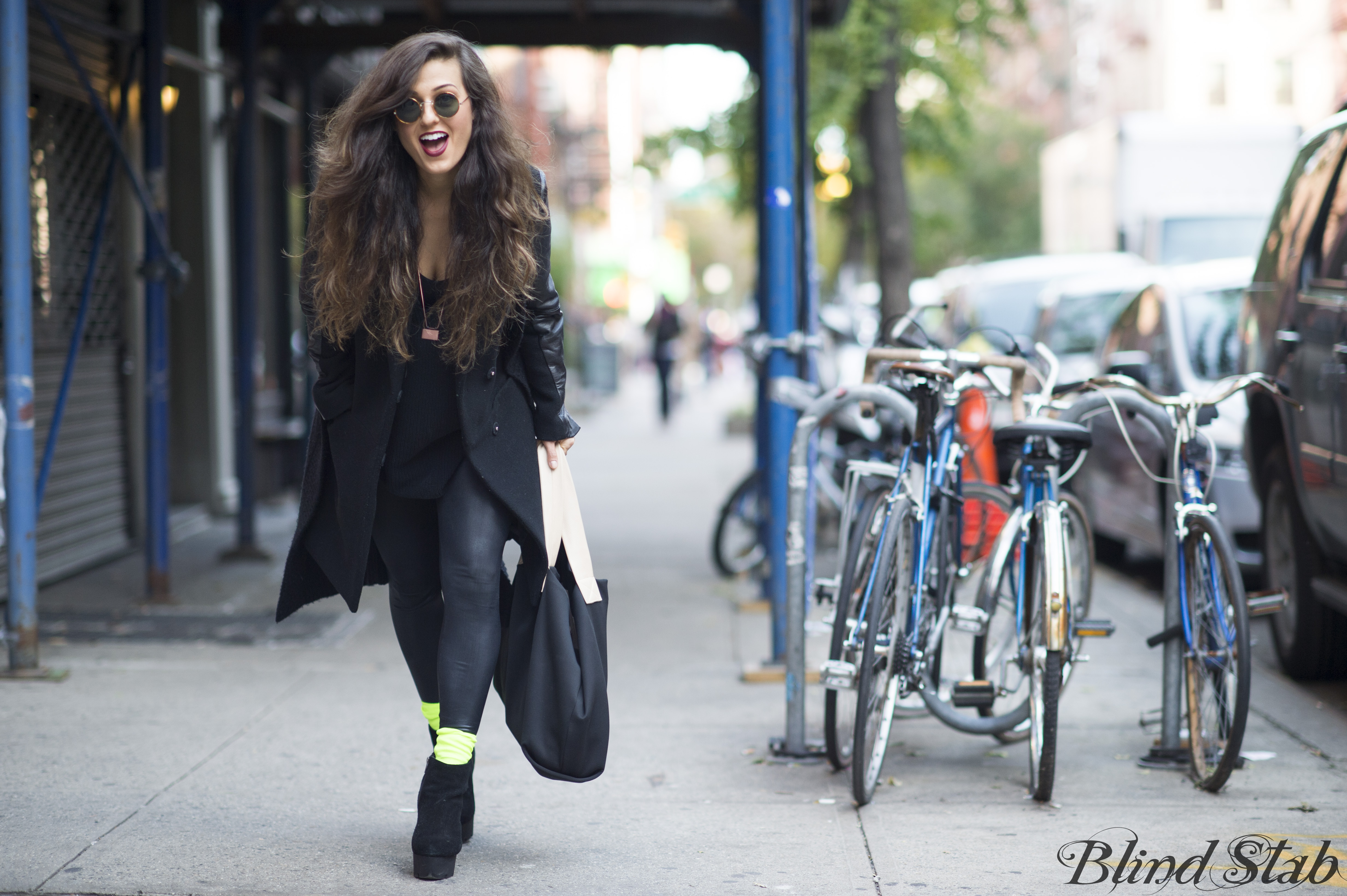 Black-Leather-Sleeve-Jacket-Coat