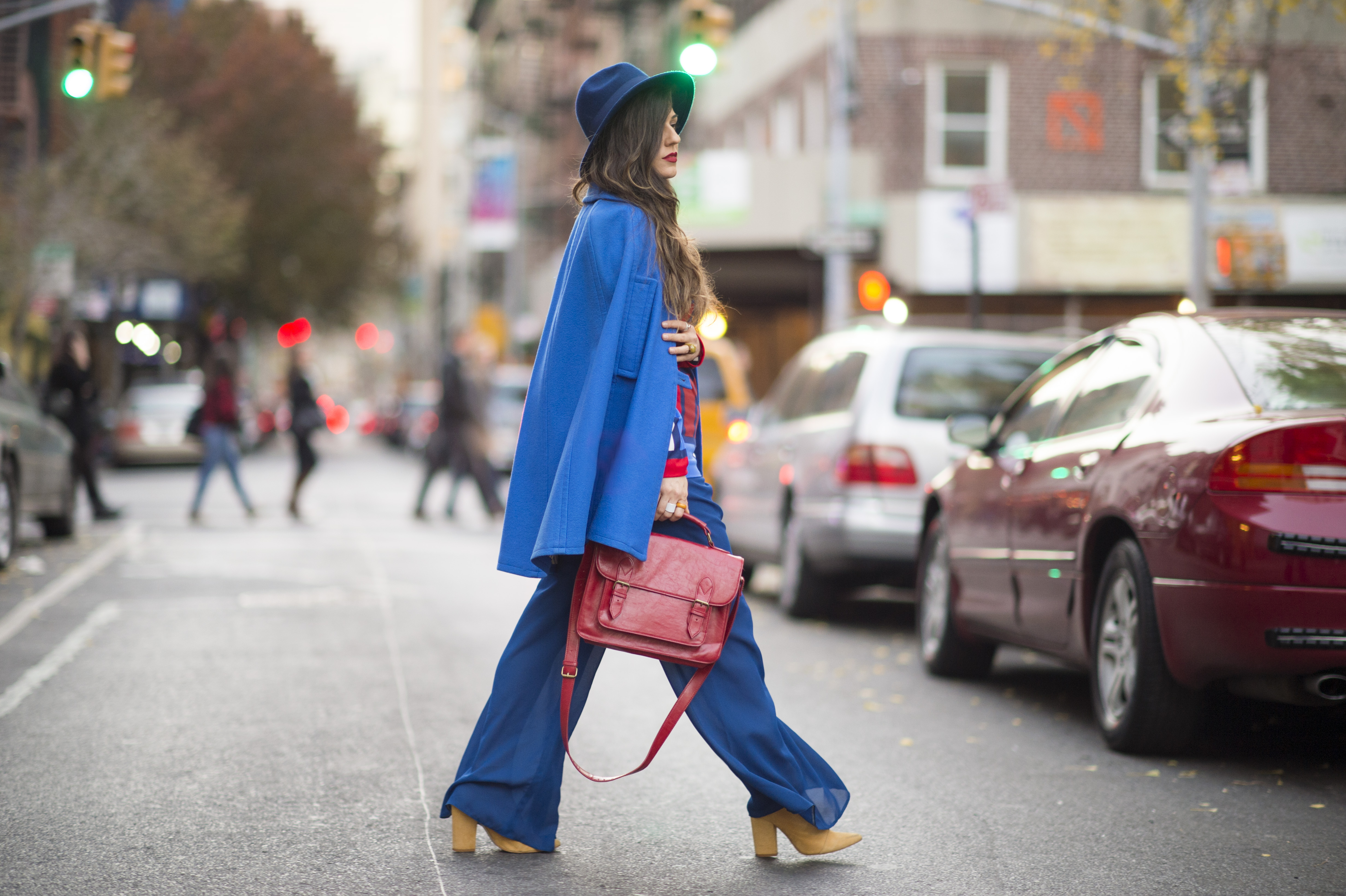 Blue-Cape-Sheer-Pants-Satchel