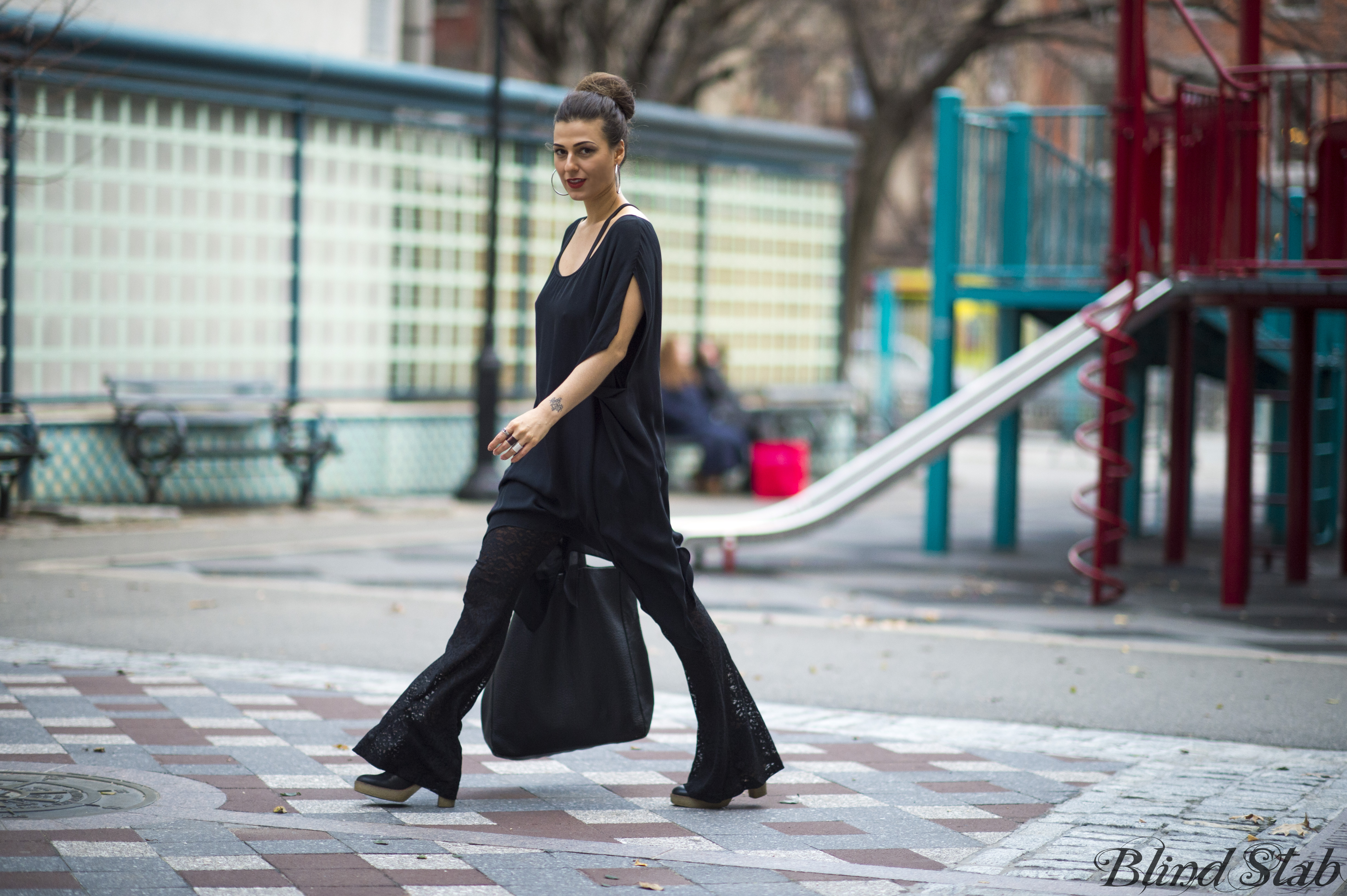 Hair-Updo-Lace-Bellbottoms-Wrist-Tattoo