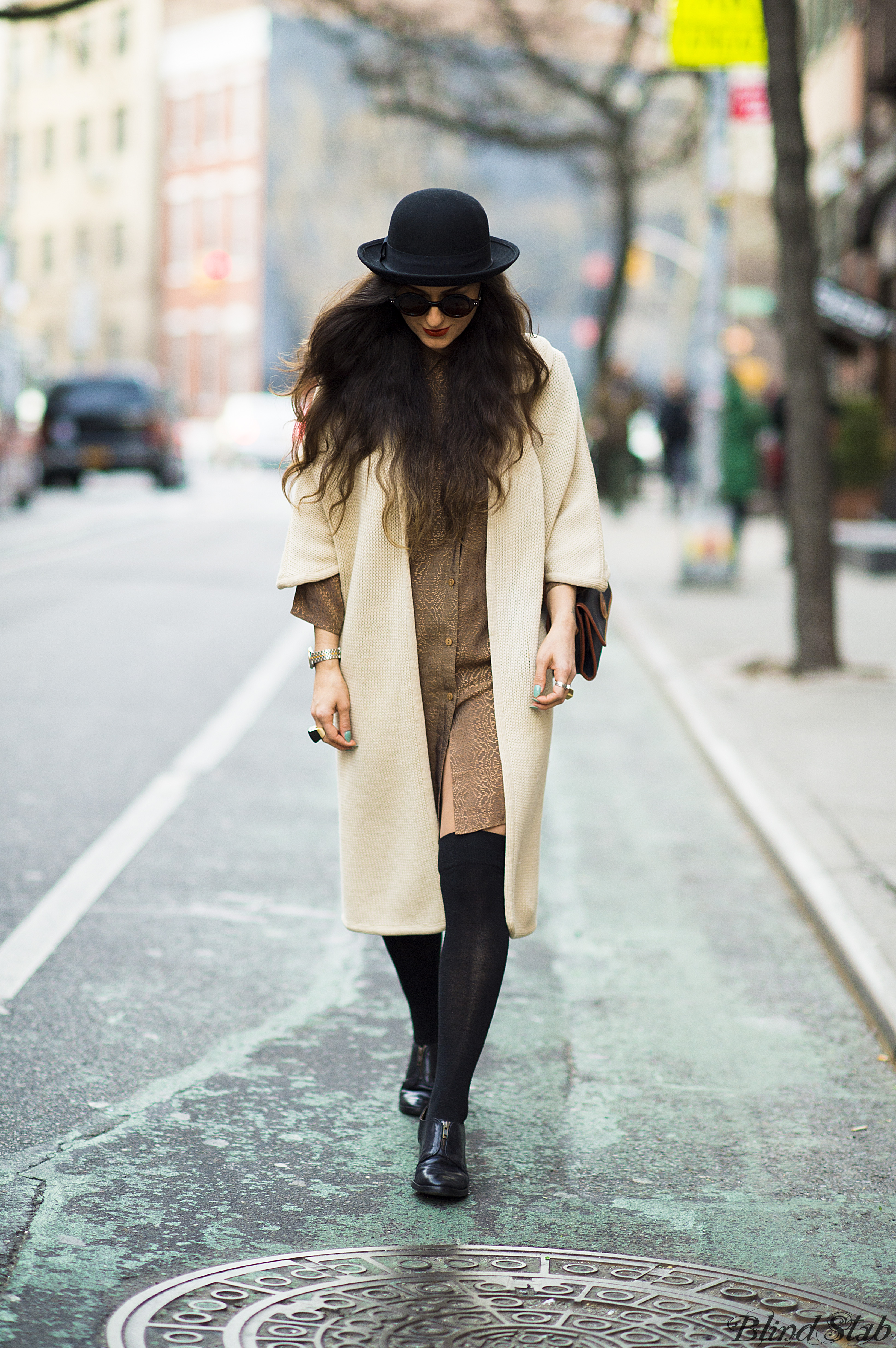 Bowler-Hat-Thigh-Highs-Dooney-Bourke-Purse