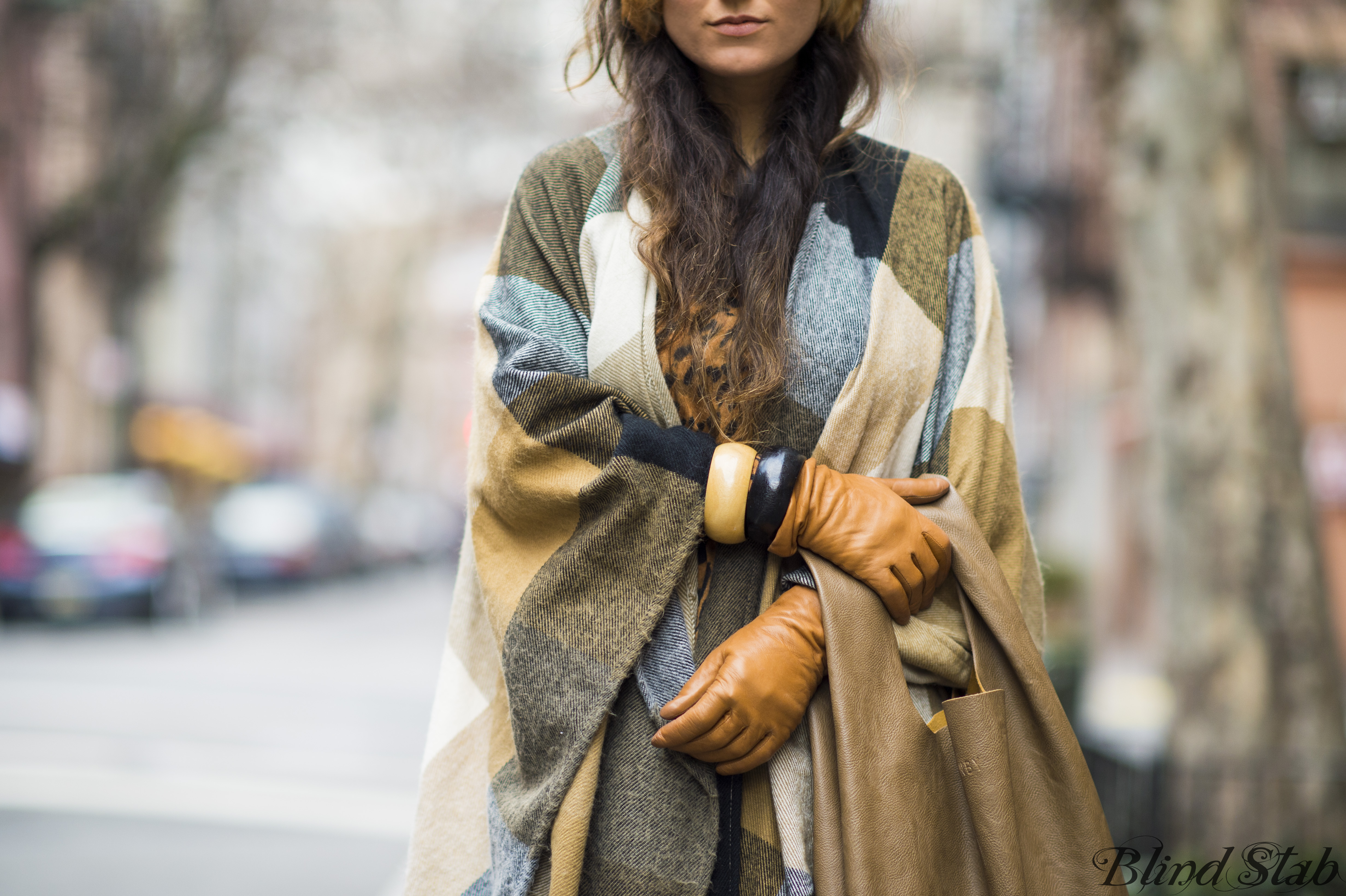 Earmuffs-Ankle-Boots-Plaid-Cape