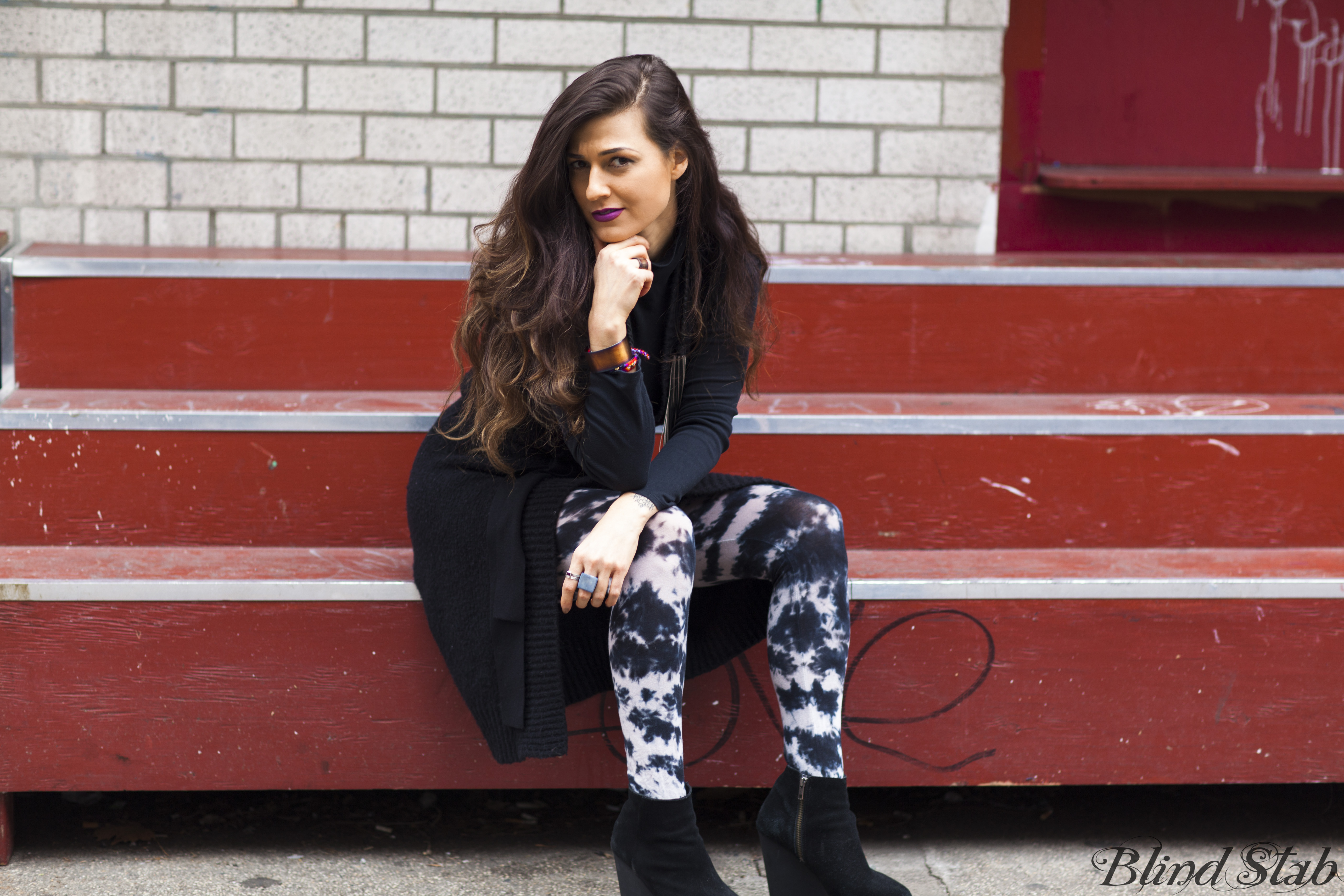 NYC-New-York-Street-Style-Tie-Dye-Leggings