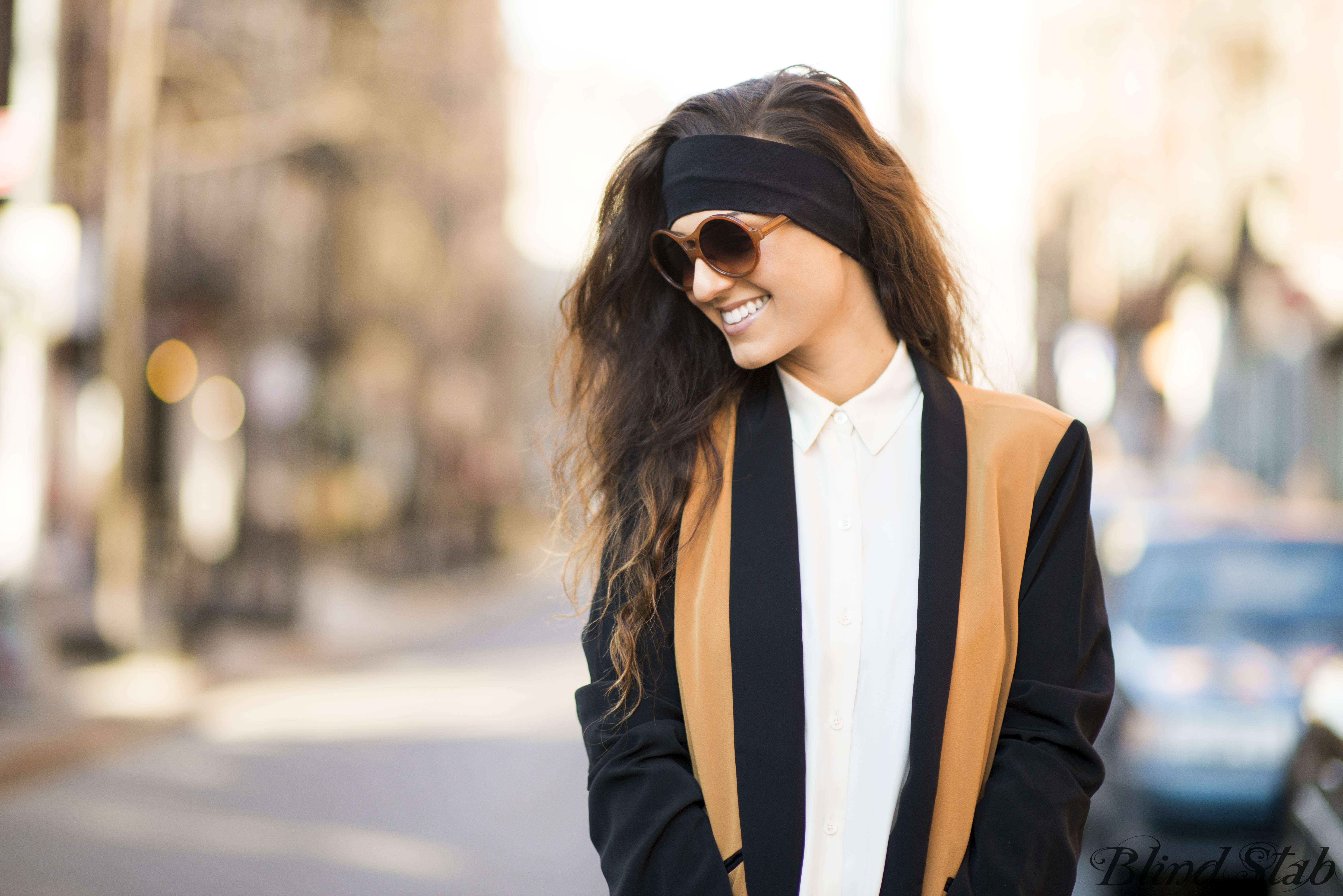 Round-Glasses-Two-Toned-Blazer-NYC-New-York-City-Street-Style