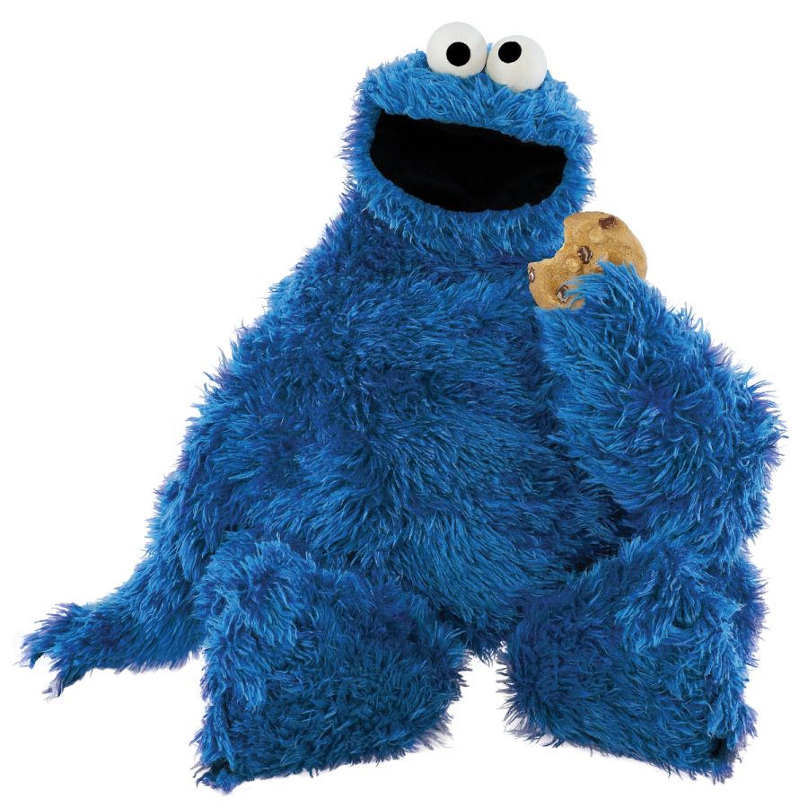 Cookie Monster Do The Hotpants   Do The Hotpants Dana Suchow Cookie Monster Blue Furry 