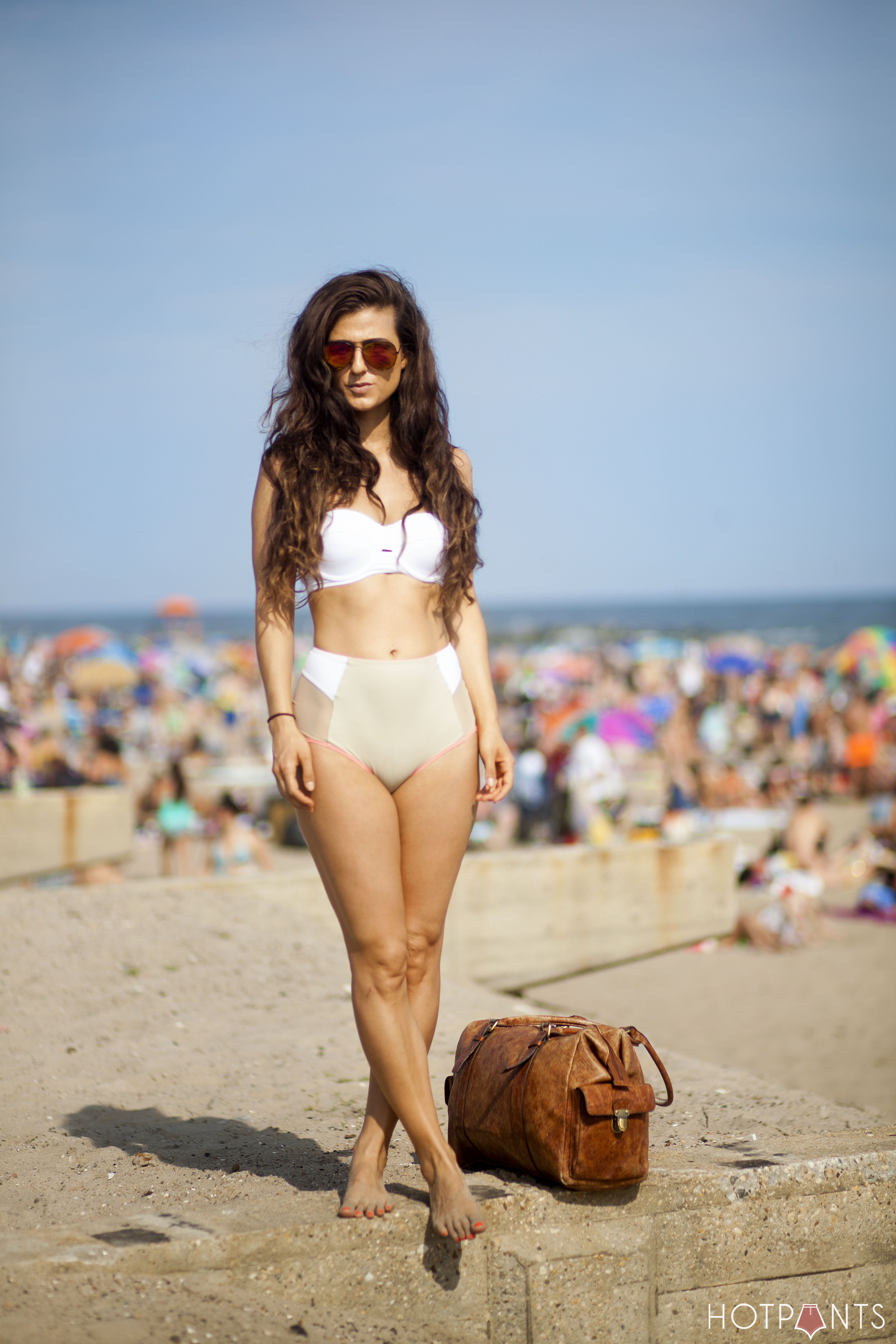 New York Summer Swim Fashion Streetstyle Long Hair Blogger