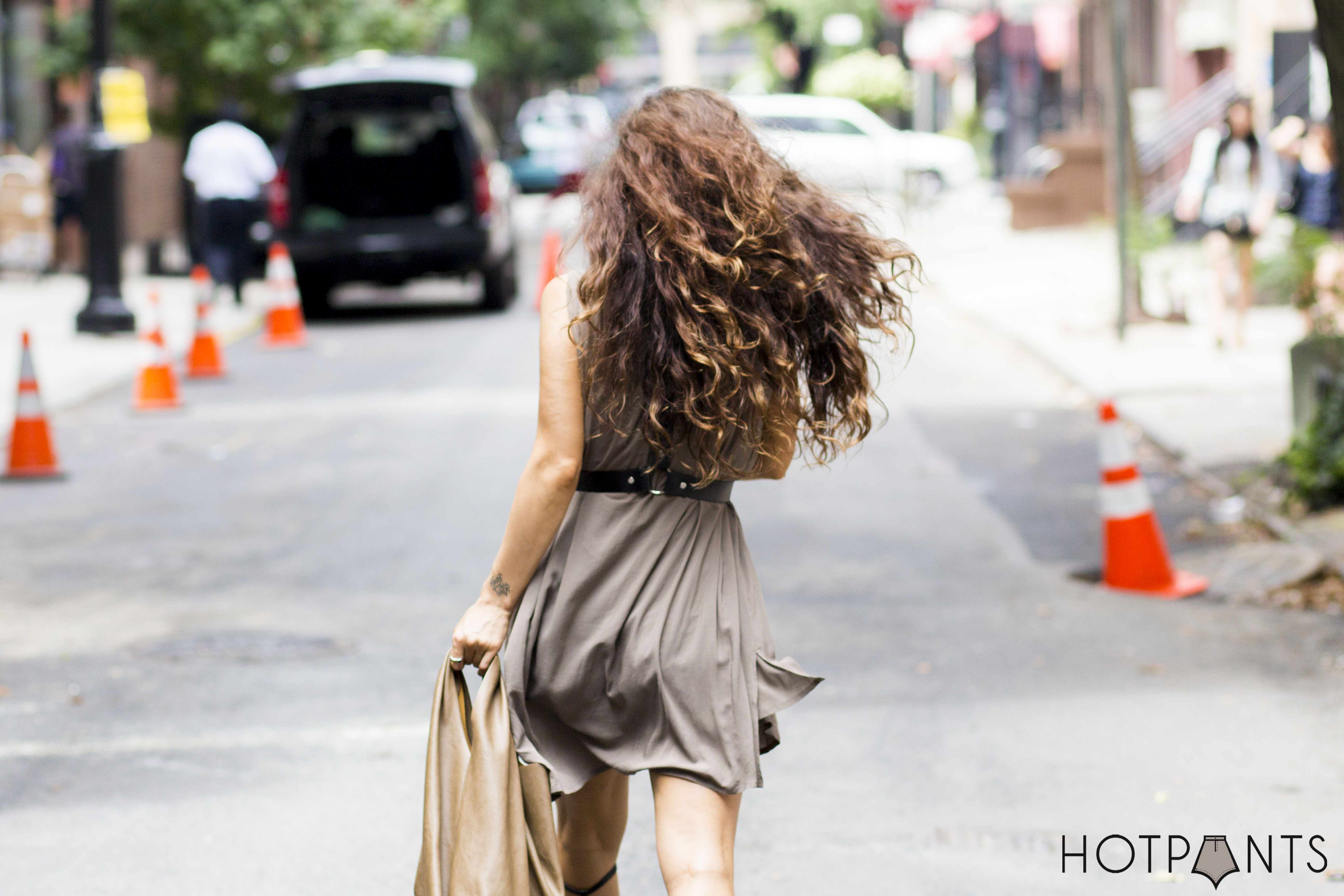 Zana Bayne Leather Harness Alexander Wang Gladiators NYC Summer Streetstyle