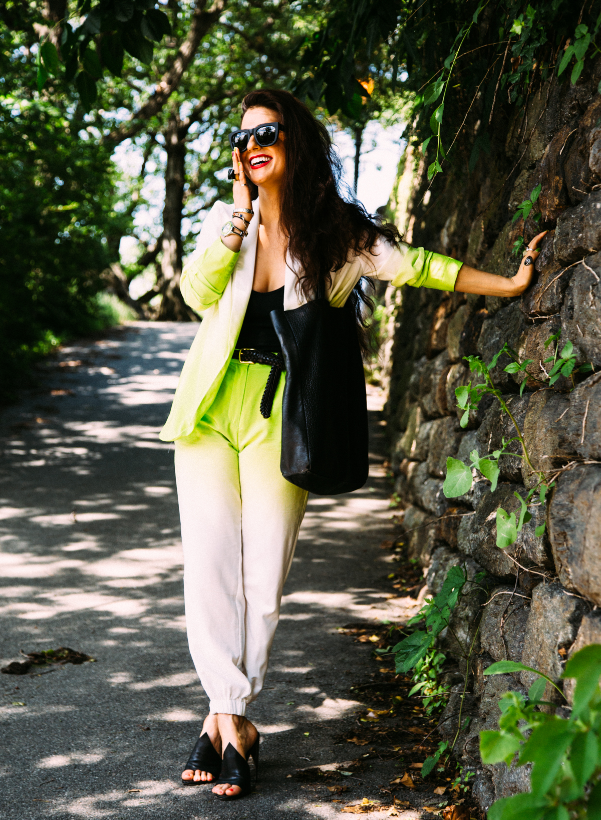 NYC New York City Girl Model Woman Photoshoot Woods Nature