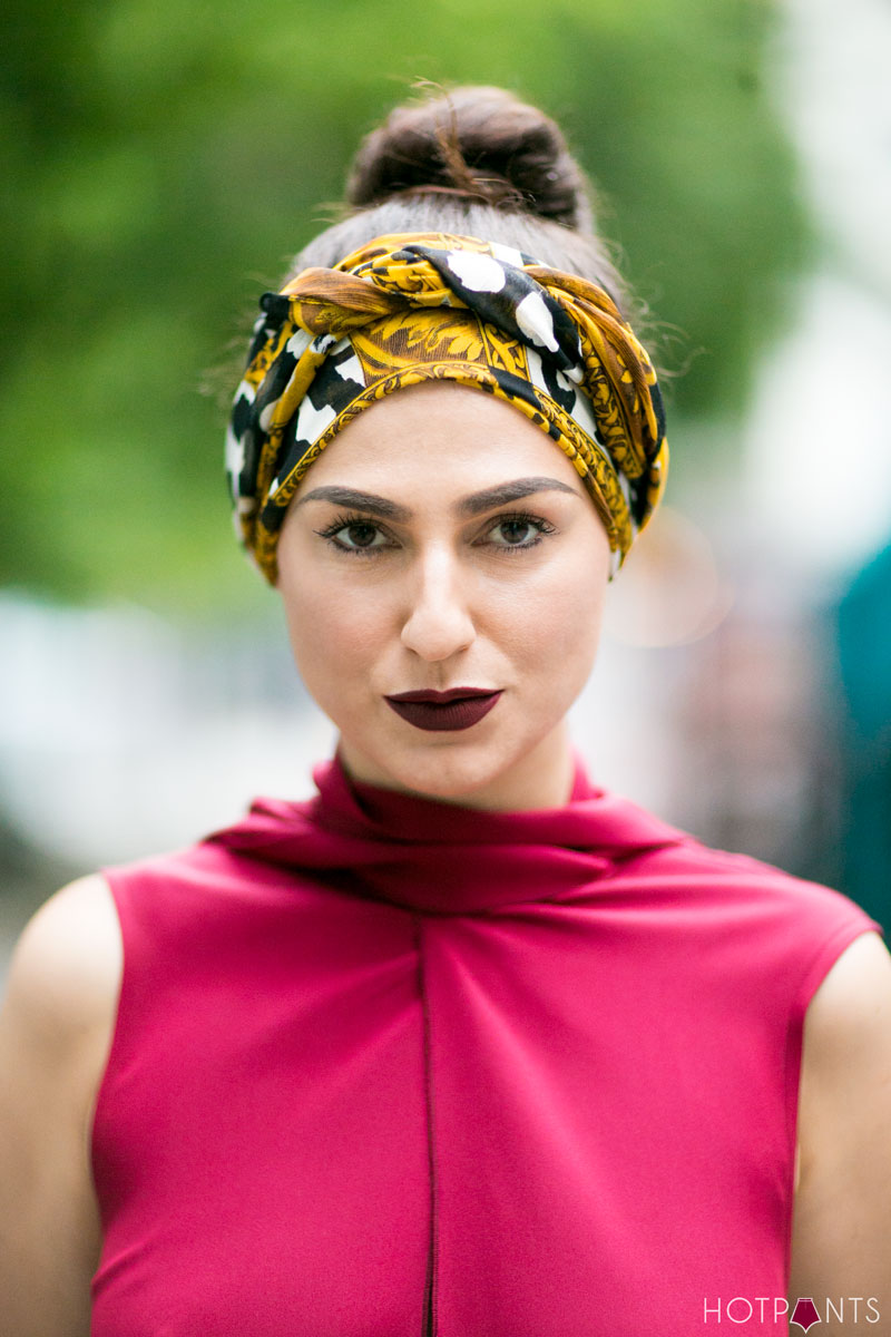 Headband Scarf Wrap Curvy Healthy Girl Woman Body NYC Summer Fashion