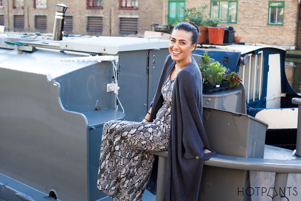 East London Shoreditch Canals Fall Winter British Houseboat