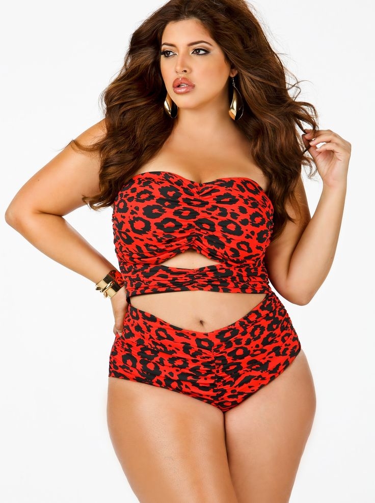 Denise Bidot Curvy Fat Woman Bikini Model Cellulite Photoshop Photoshopped Skin Smooth