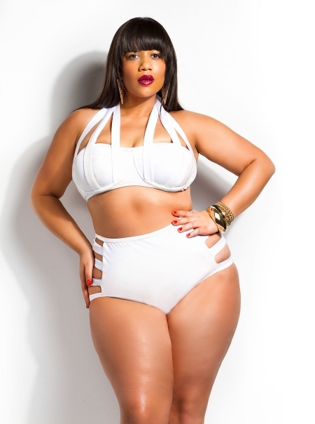 Curvy Fat Woman Bikini Model Cellulite Photoshop Photoshopped Skin Smooth