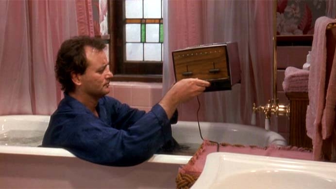 Bill Murray Groundhog Day Toaster Scene Suicide 