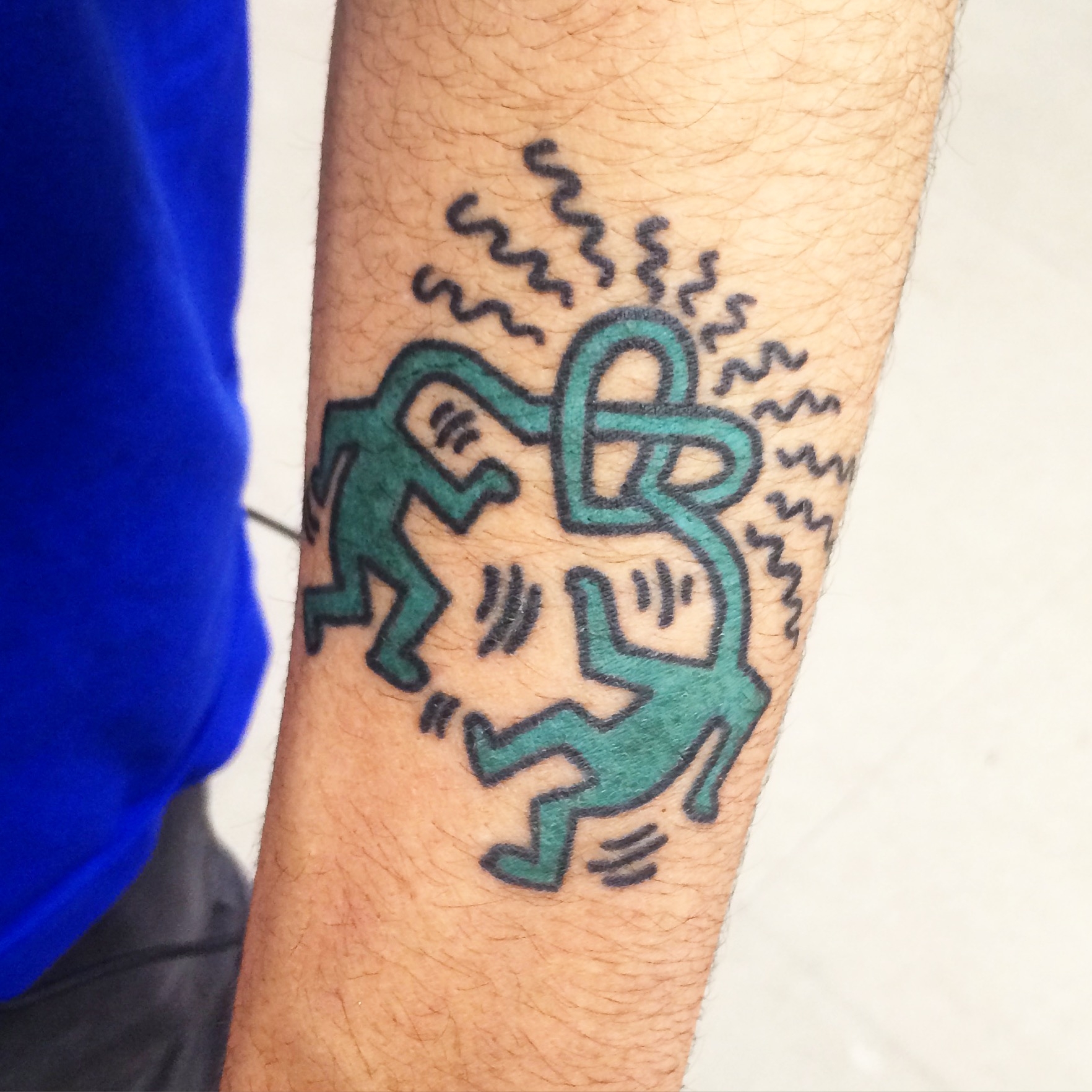 Keith Harring Kieth Haring Tattoo