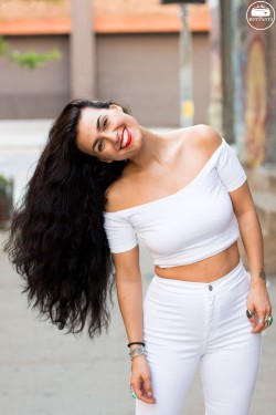 MAC Lady Danger Long Black Wavy Curly Black Hair