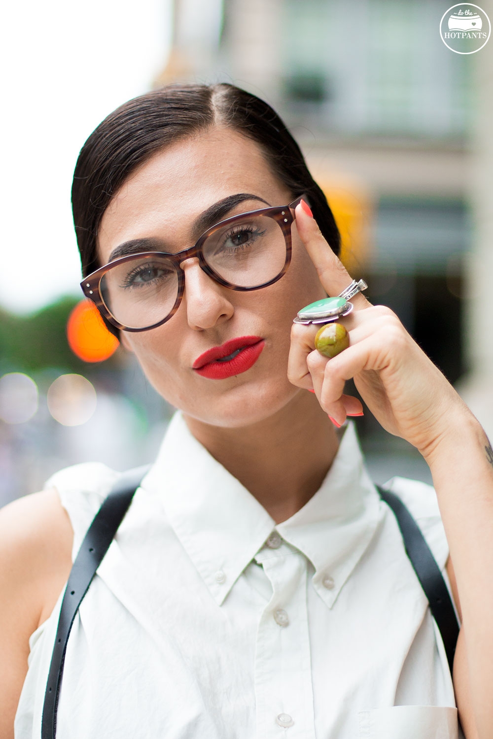Clear Glasses Fashion Streetstyle