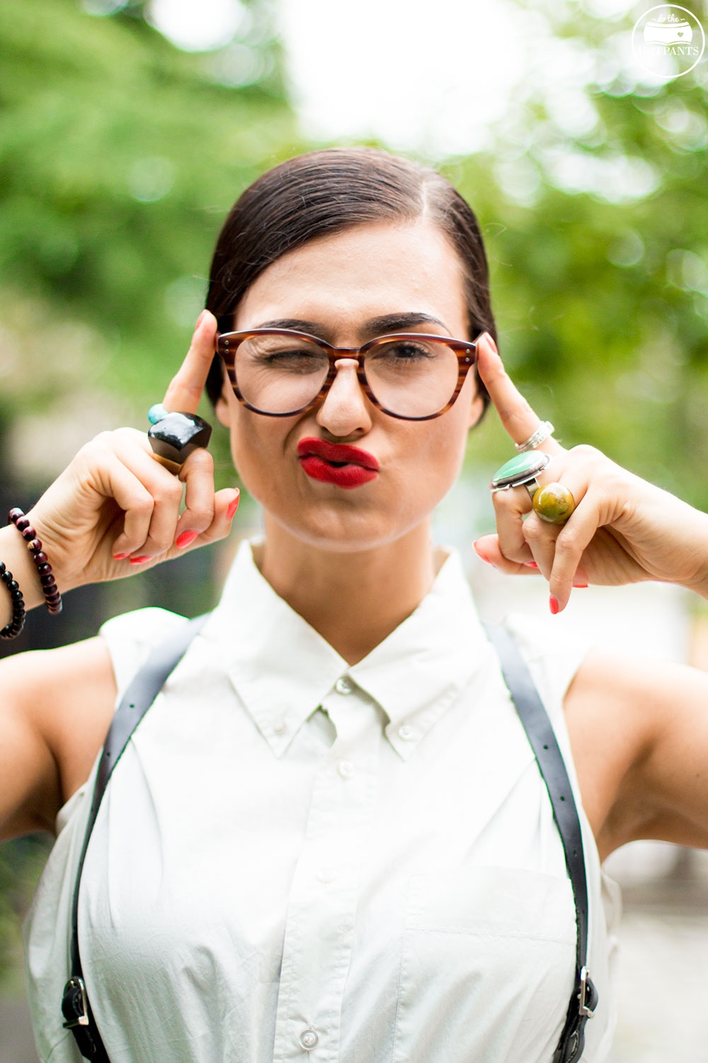 Clear Glasses Fashion Streetstyle