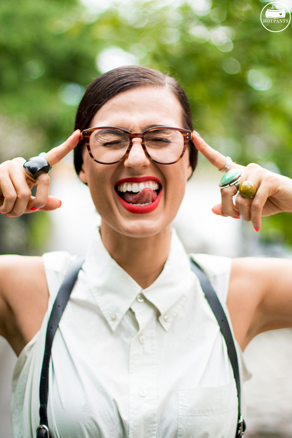 Clear Glasses Fashion Streetstyle