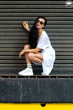 Zana Bayne Leather Harness Teva Sandals_Sandals with Socks