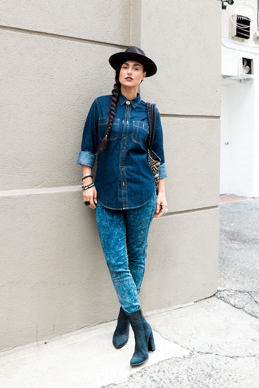 Matching Couple Outfit Interracial Dating JCrew Denim Outfit