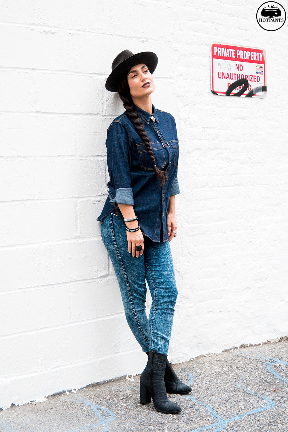 Matching Couple Outfit Interracial Dating JCrew Denim Outfit