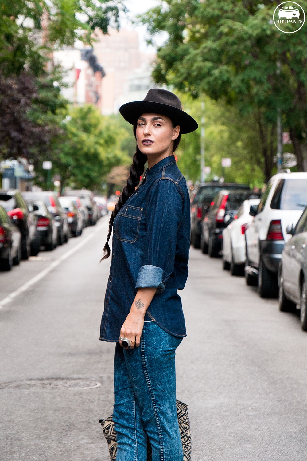 Matching Couple Outfit Interracial Dating JCrew Denim Outfit