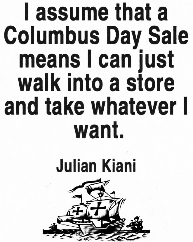 Columbus Day Sale Indigenous Peoples Day