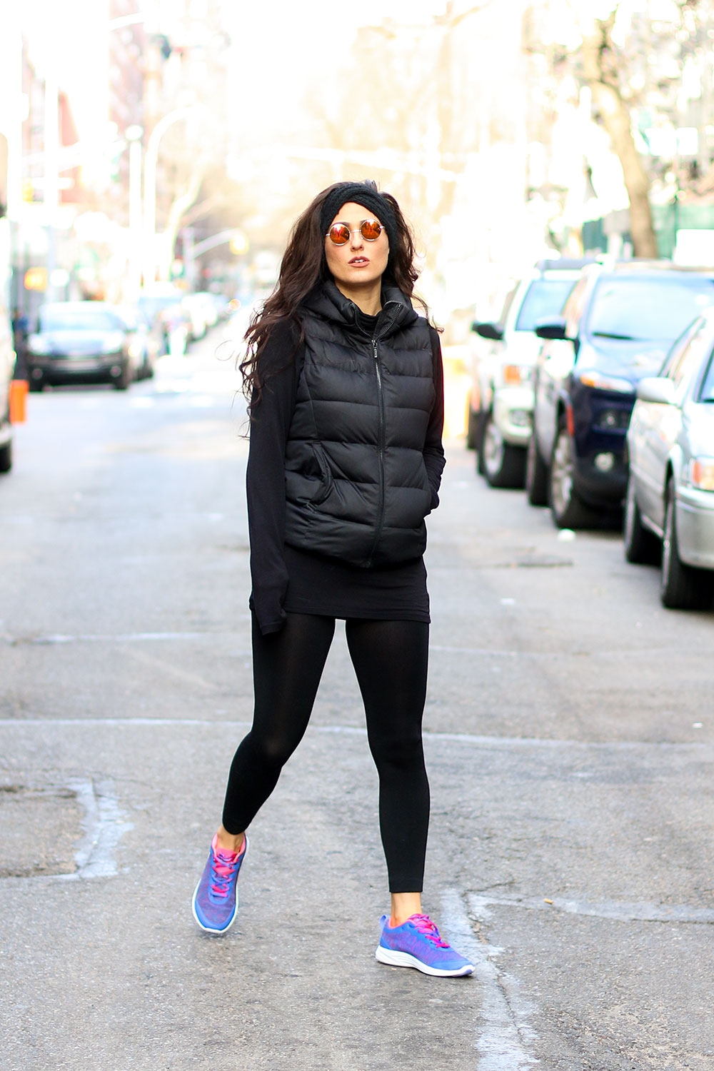 colorful sneakers outfit