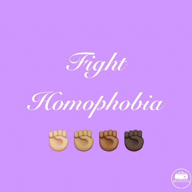 fight homophobia body positive quote