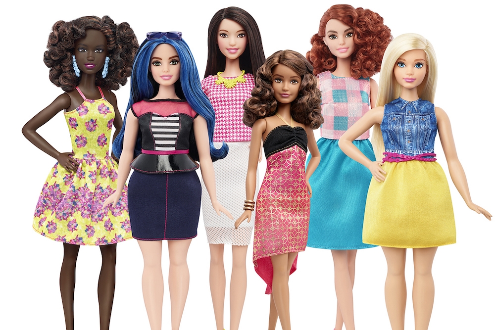 New Barbie 2016 Body Types