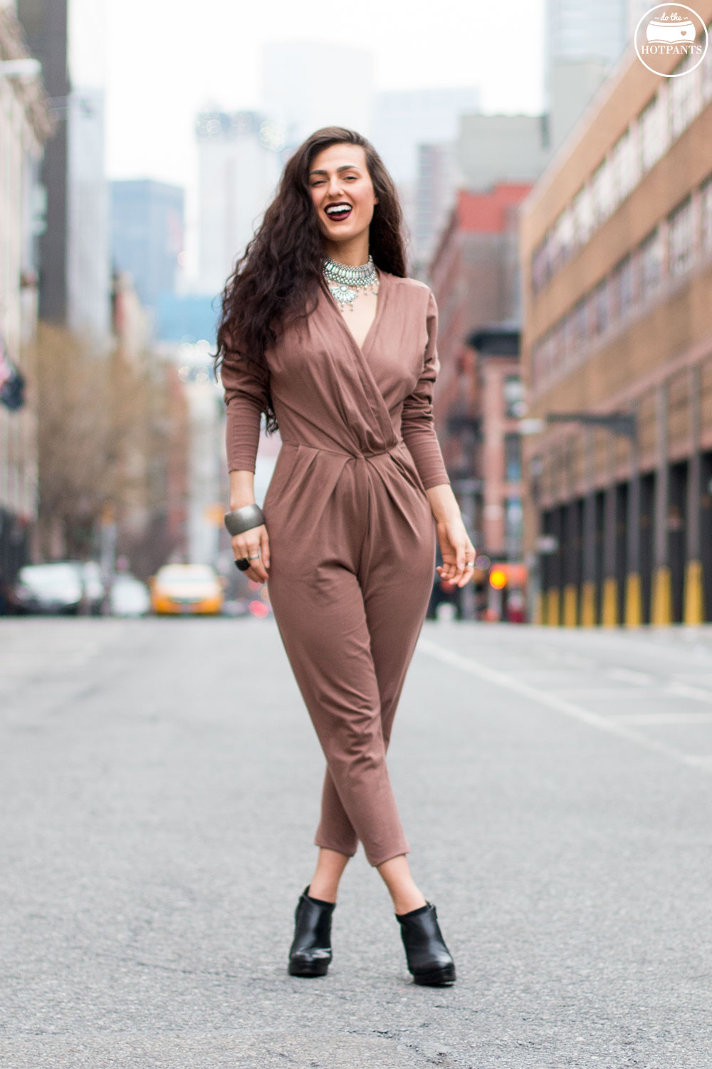 Jumpsuit best sale outfit winter