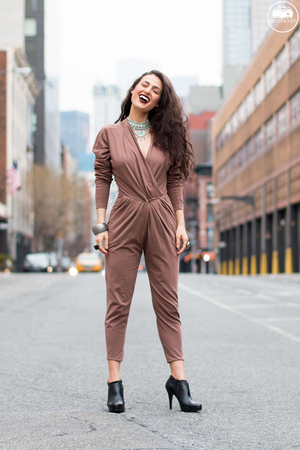 Winter best sale jumpsuit outfit