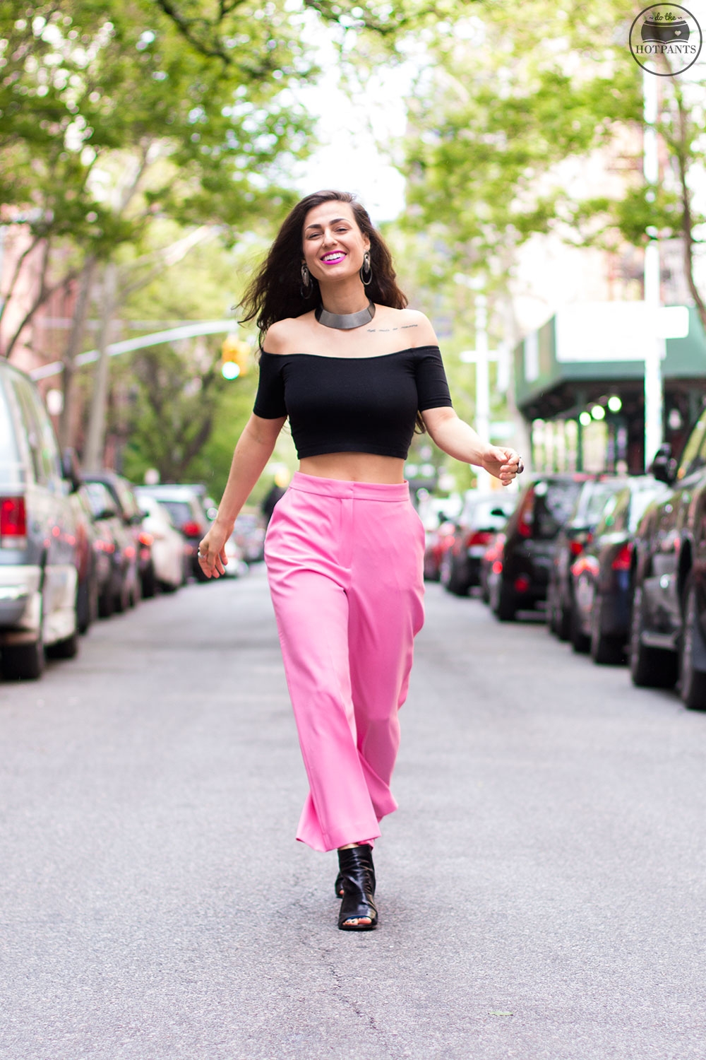 Pink Pants Street Style